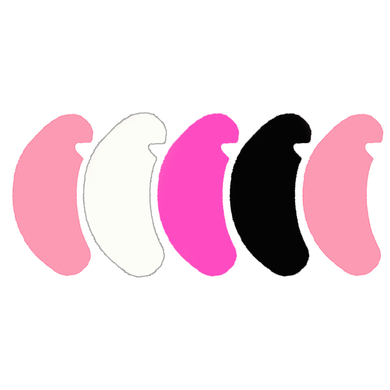 Eyelash Extension Glasses - 1Pair Reusable Eyelash Pads Silicone Stripe
