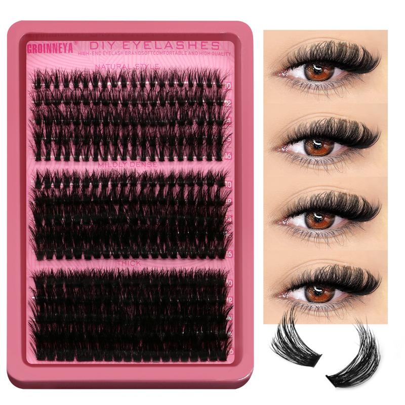 Eyelash Extension Kits - Cluster Lashes Kit Individual Lashes Volume