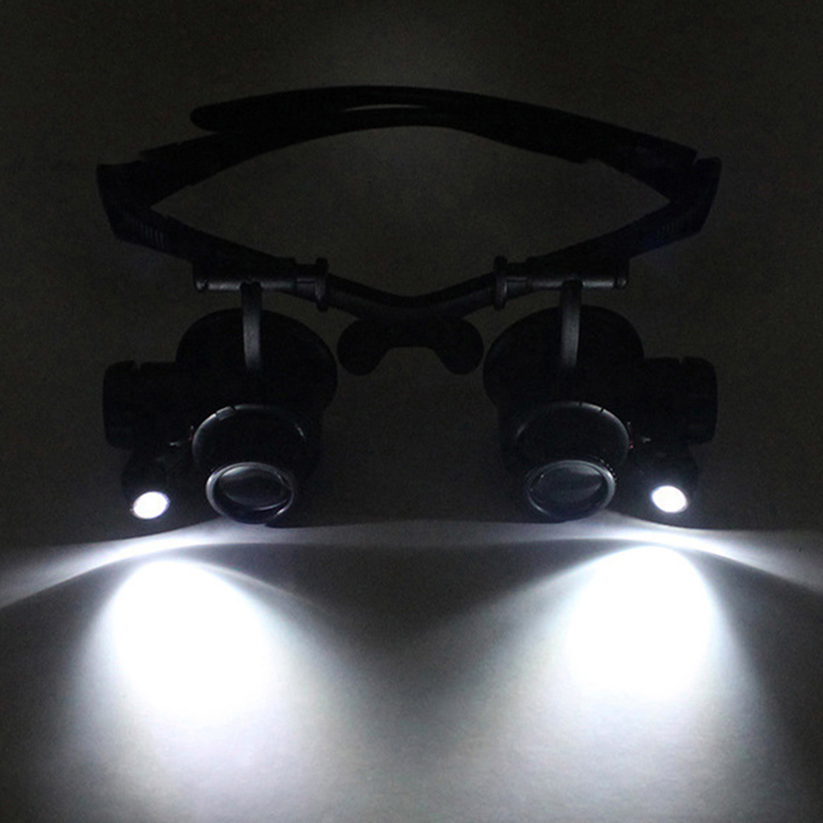 Eyelash Extension Glasses - LED Light Eye Magnifying Glasses 8