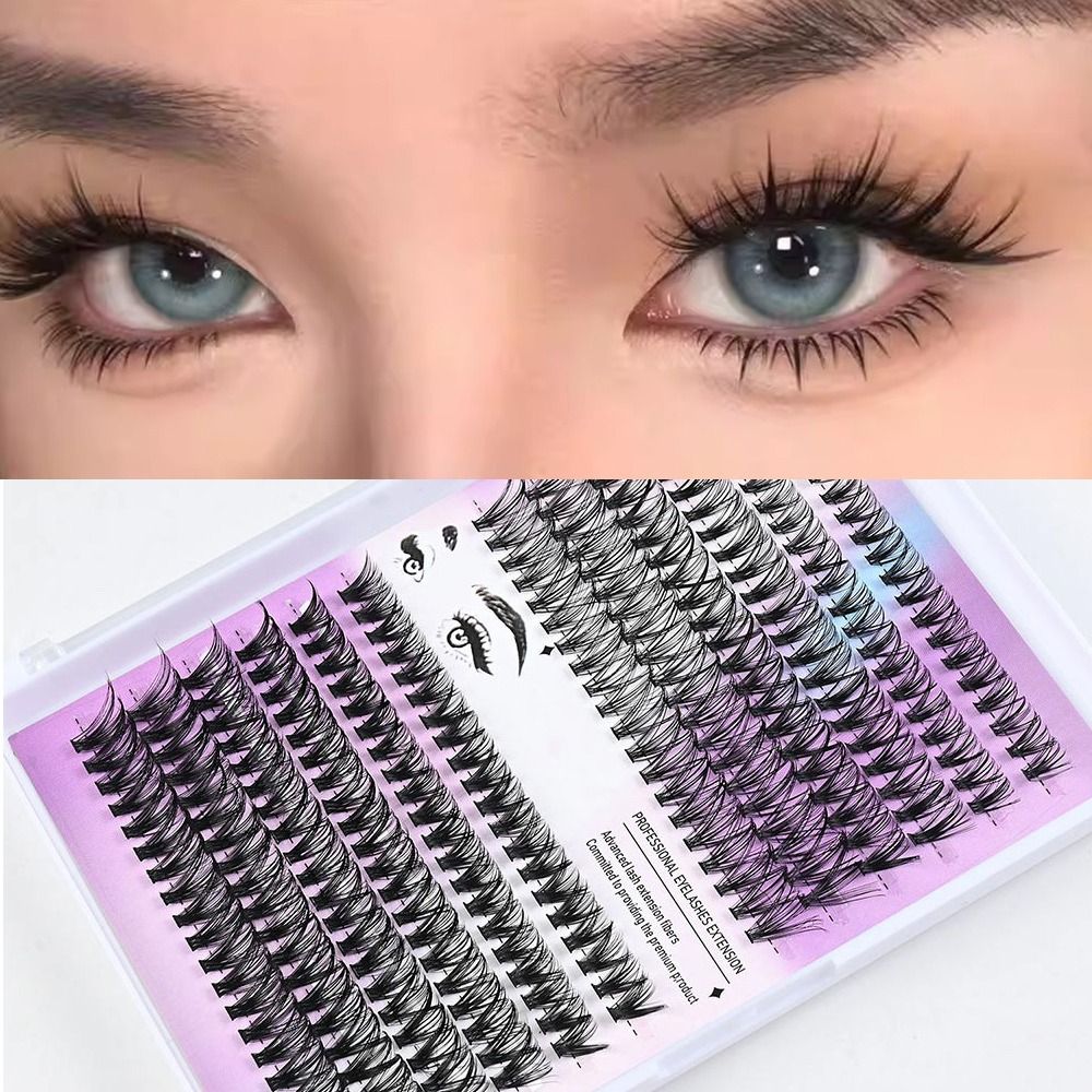 Eyelash Extension Kits - Natural Look False Eyelashes Wispy Style