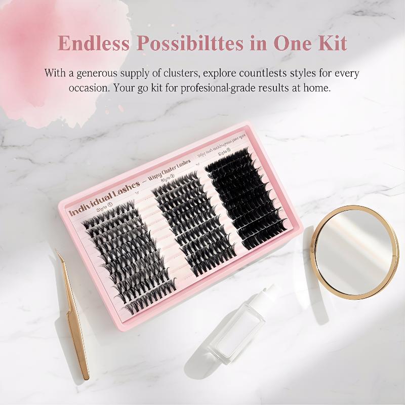 DIY Lash Extensions Kit with S - Eyelash Extension Kits 评论和价格