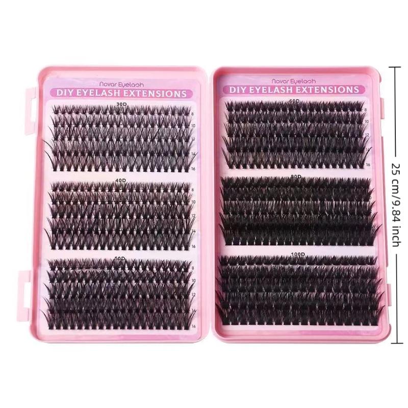 30D 100D Cluster Lashes Natura - Eyelash Extension Kits 评论和价格