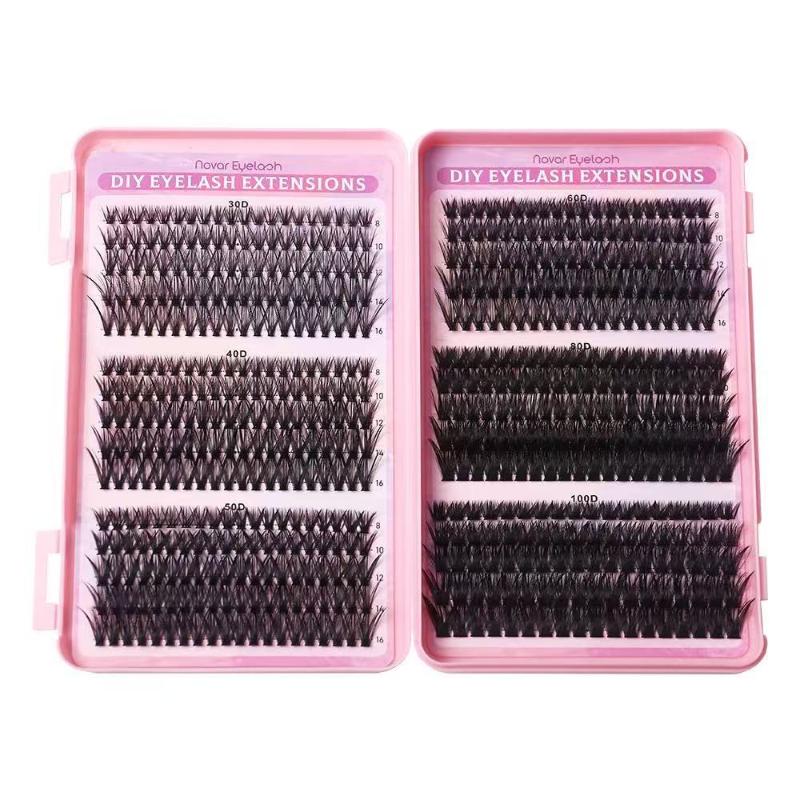 30D 100D Cluster Lashes Natura - Eyelash Extension Kits 评论和价格