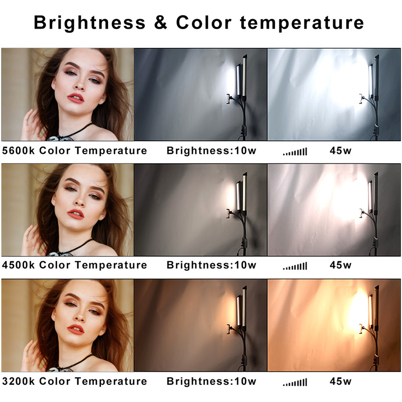 45W Flexible Double Arms LED F - Eyelash Extension Videos 评论和价格