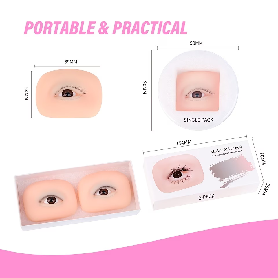 1/3 Layers Lashes Reusable Man - Eyelash Extension Doll Eye 评论和价格