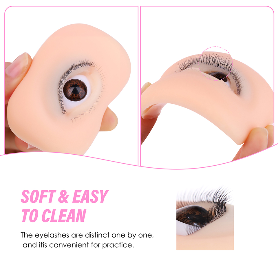 1/3 Layers Lashes Reusable Man - Eyelash Extension Doll Eye 评论和价格