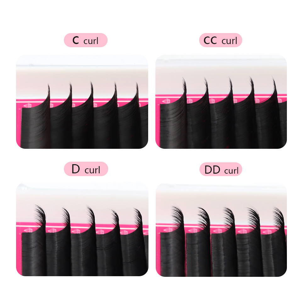 10 Trays Soft Matte Black Cash - Eyelash Extensions Classic 评论和价格