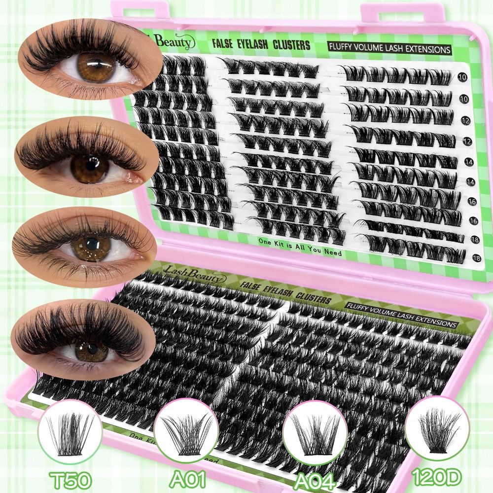 Natural Look False Eyelashes W - Eyelash Extension Kits 评论和价格