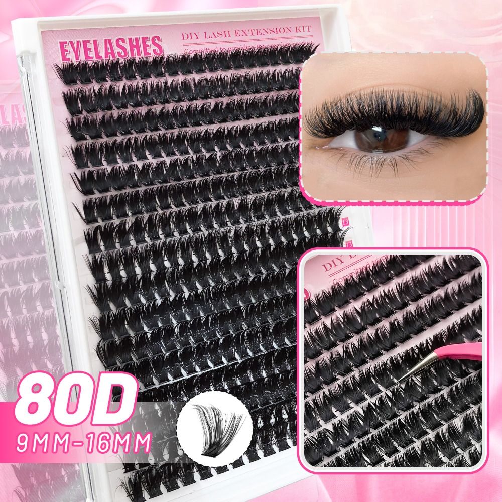 Natural Look False Eyelashes B - Eyelash Extension Kits 评论和价格