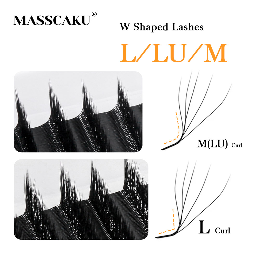 MASSCAKU L LU M Curl YY/W Shap - Eyelash Extension Yy 评论和价格