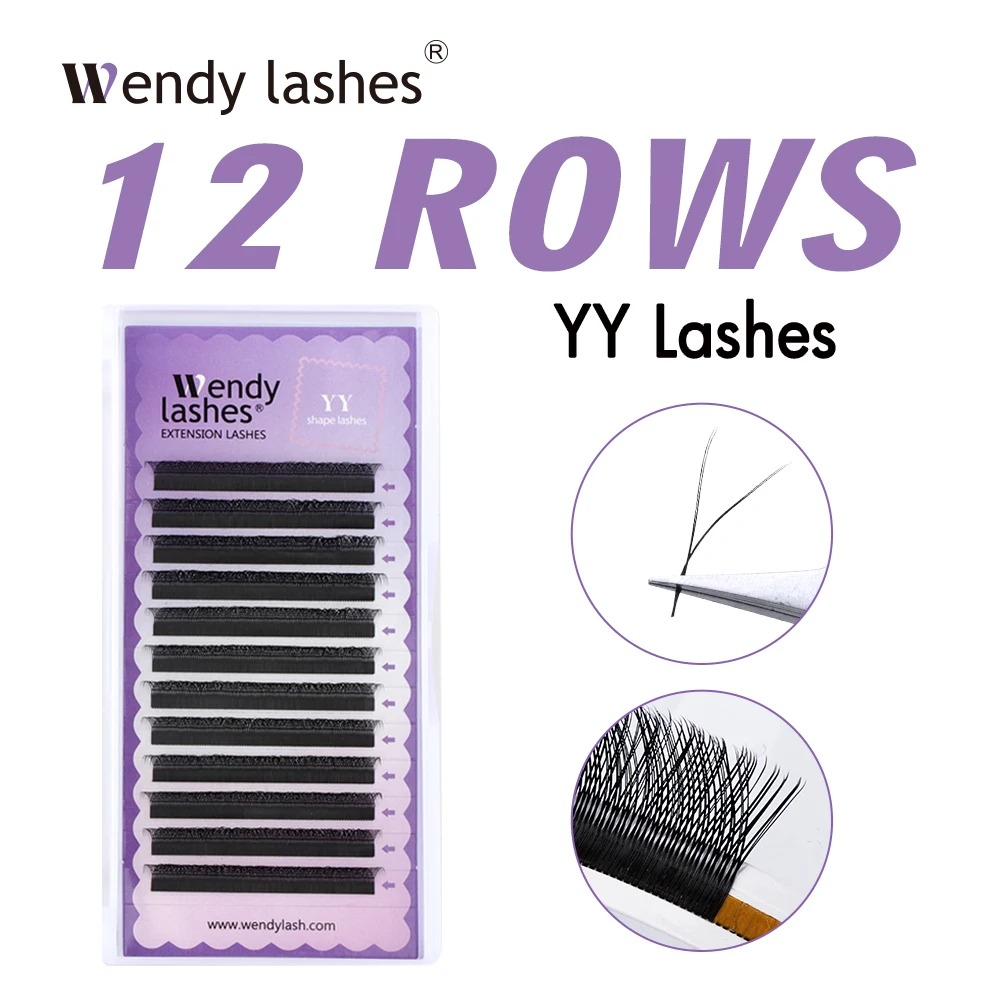 WENDY 2D YY Shape C/D Curl Eya - Eyelash Extension Yy 评论和价格