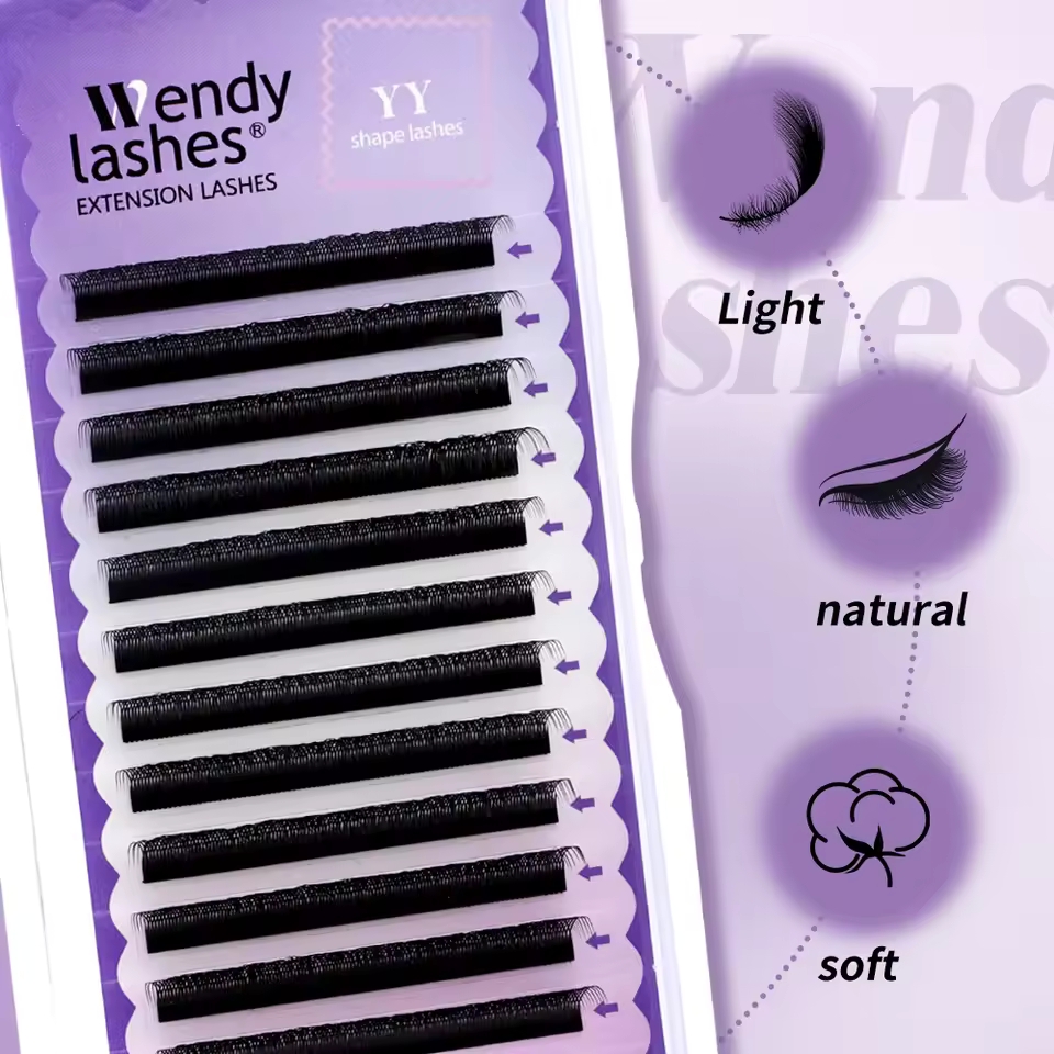 WENDY 2D YY Shape C/D Curl Eya - Eyelash Extension Yy 评论和价格