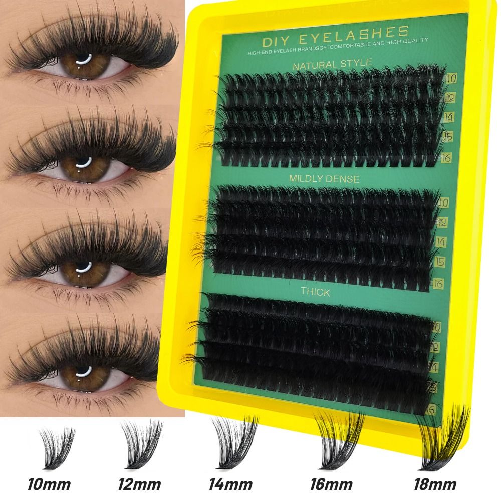 Natural Look False Eyelashes B - Eyelash Extension Kits 评论和价格