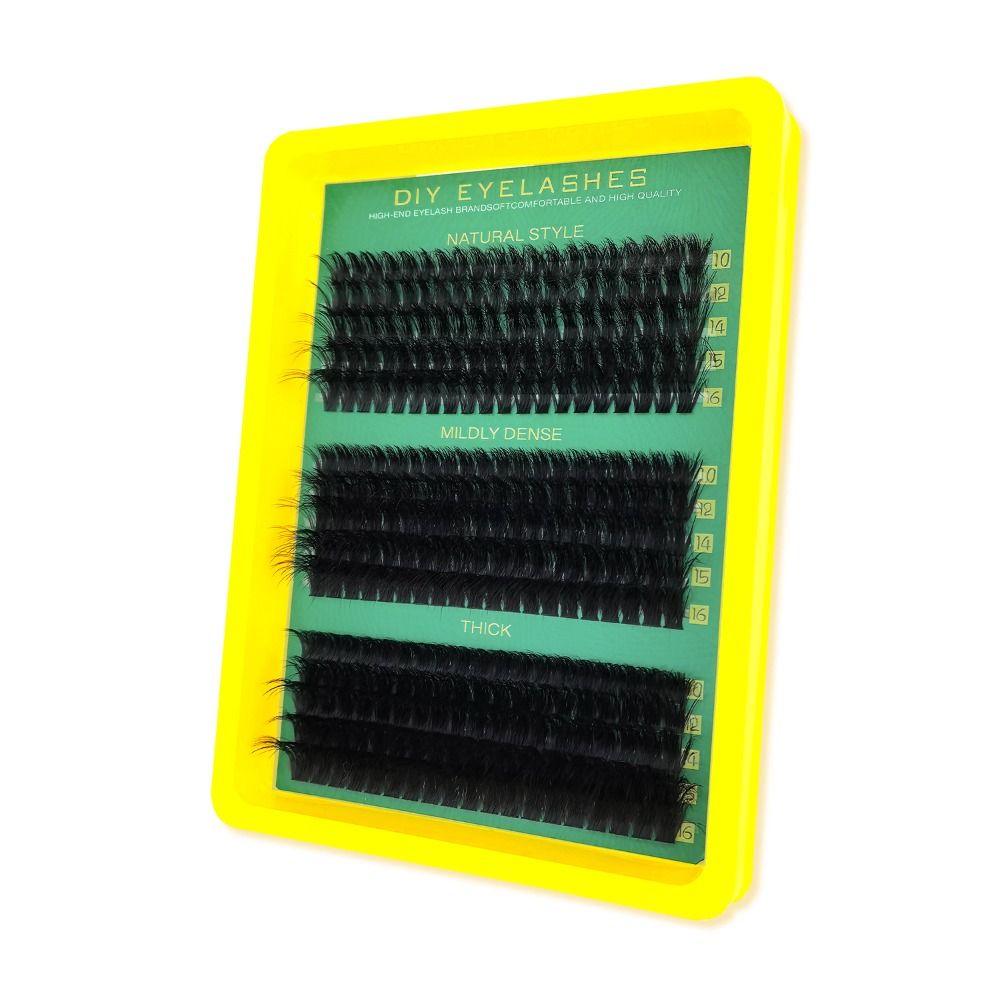 Natural Look False Eyelashes B - Eyelash Extension Kits 评论和价格