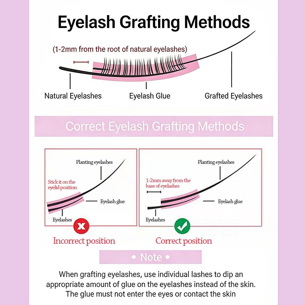 12 Rows Natural Look False Eye - Eyelash Extension Kits 评论和价格