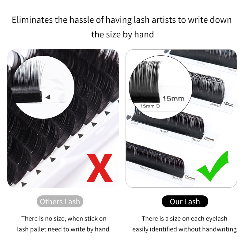 Winky Beauty Custom Your Logo  - Eyelash Extensions Classic 评论和价格