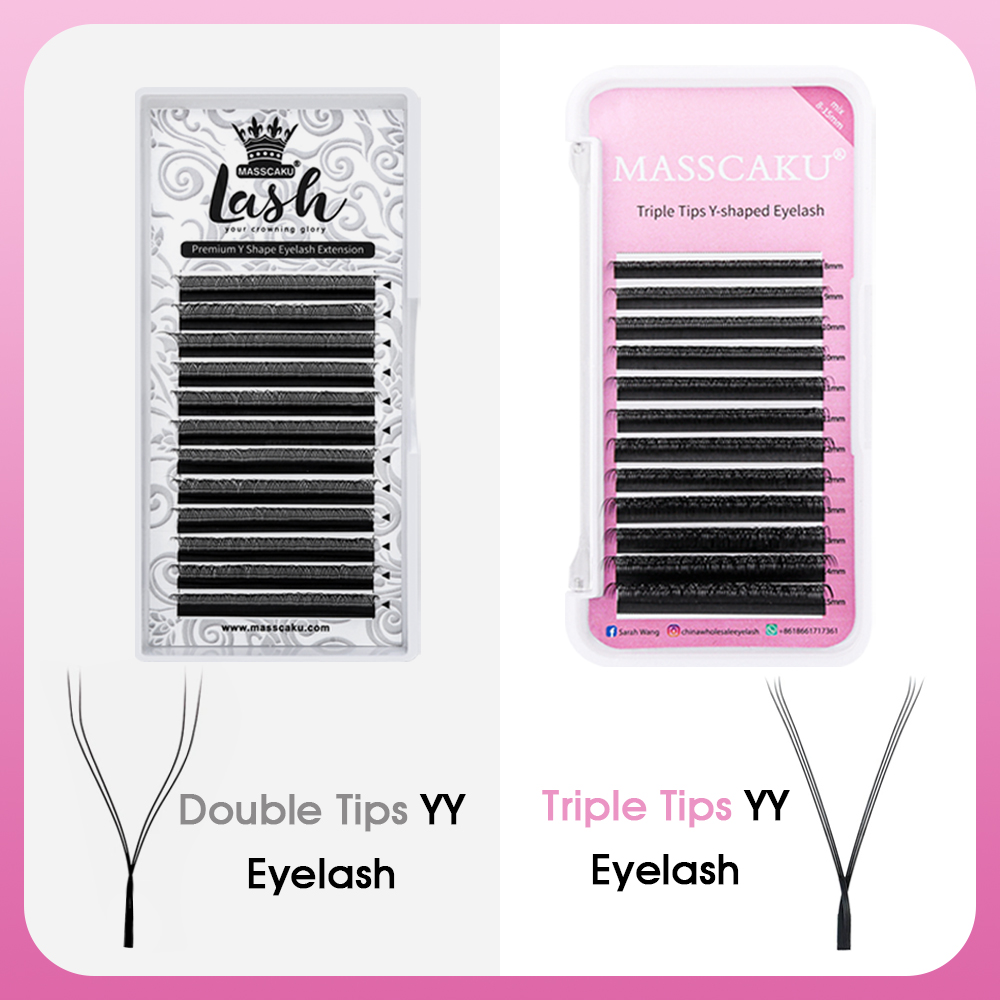 Hot Selling Masscaku YY Shape  - Eyelash Extension Yy 评论和价格