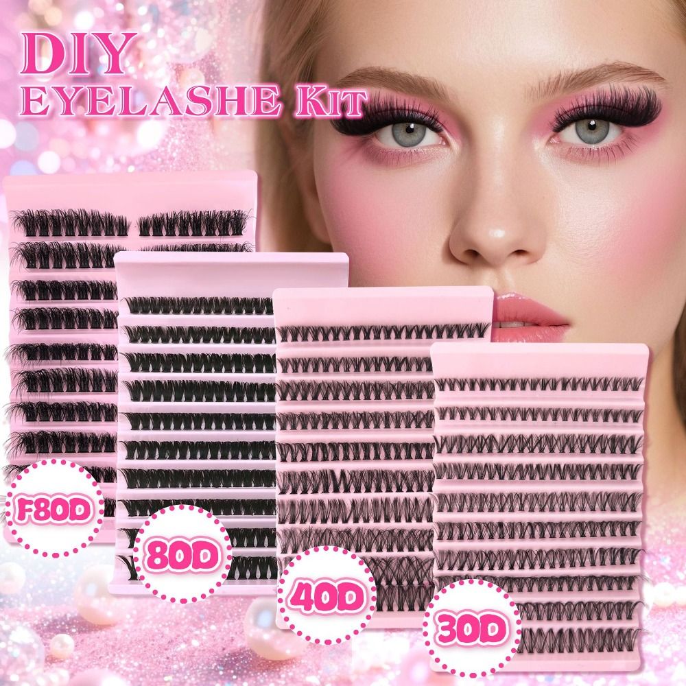 Natural Look False Eyelashes W - Eyelash Extension Kits 评论和价格