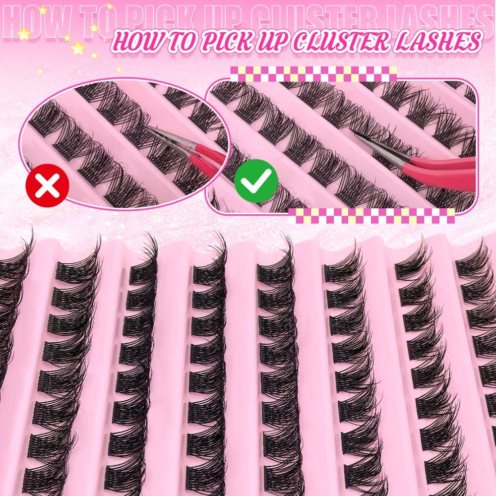 Natural Look False Eyelashes W - Eyelash Extension Kits 评论和价格