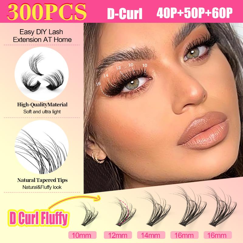 Cluster Lashes Kit Individual  - Eyelash Extension Kits 评论和价格
