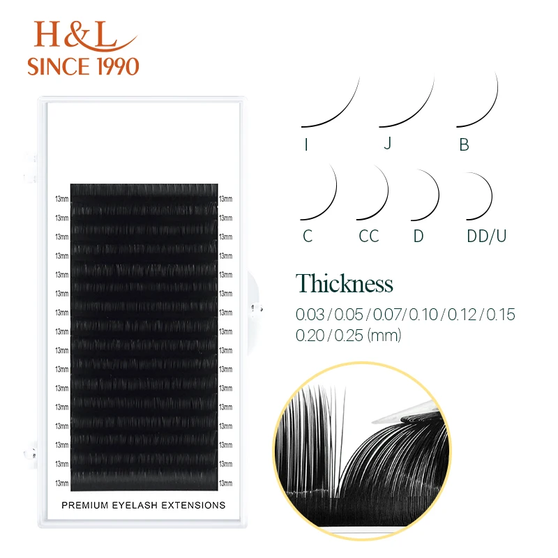 H&L SINCE 1990 16 Row Faux Las - Eyelash Extensions Classic 评论和价格