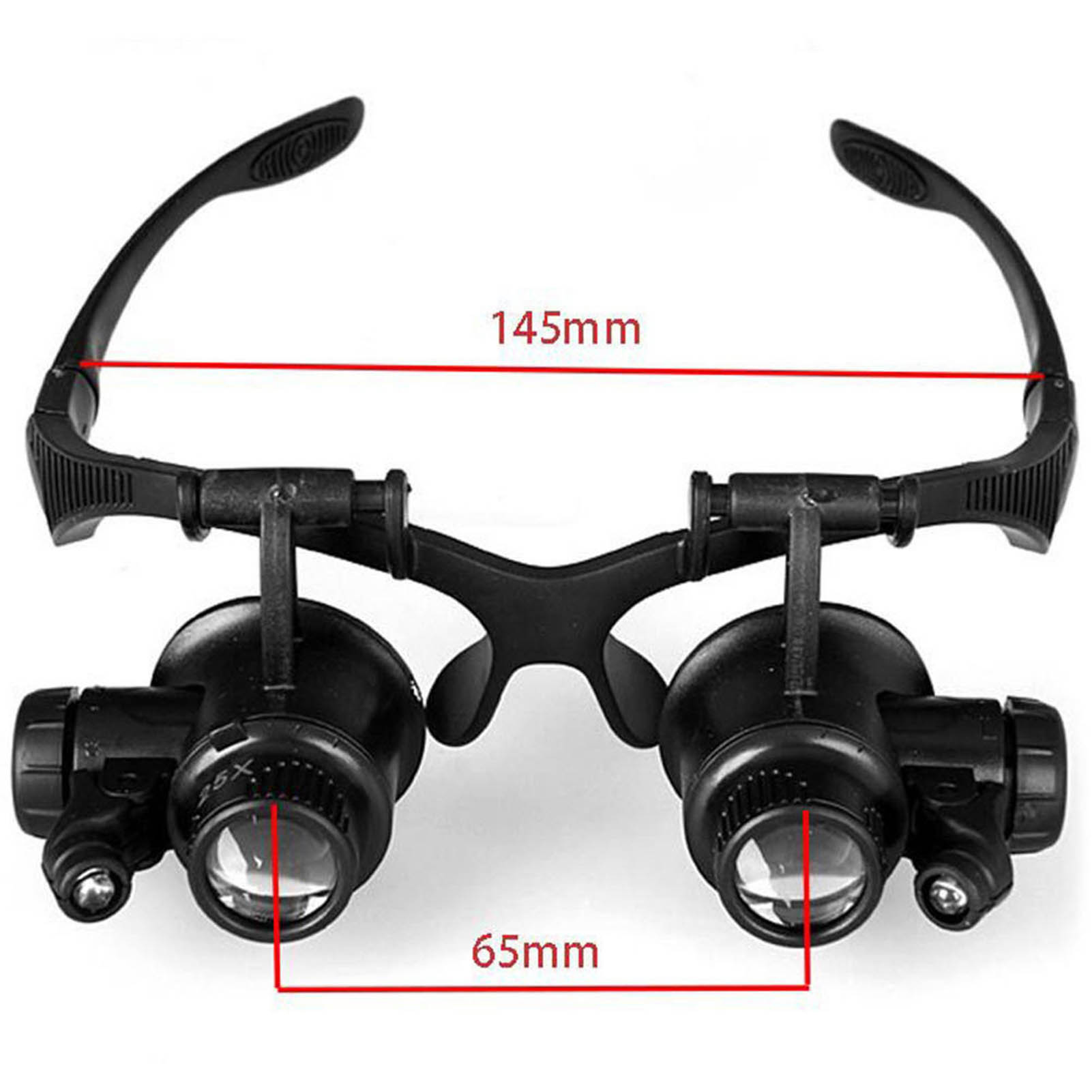 LED Light Eye Magnifying Glass - Eyelash Extension Glasses 评论和价格