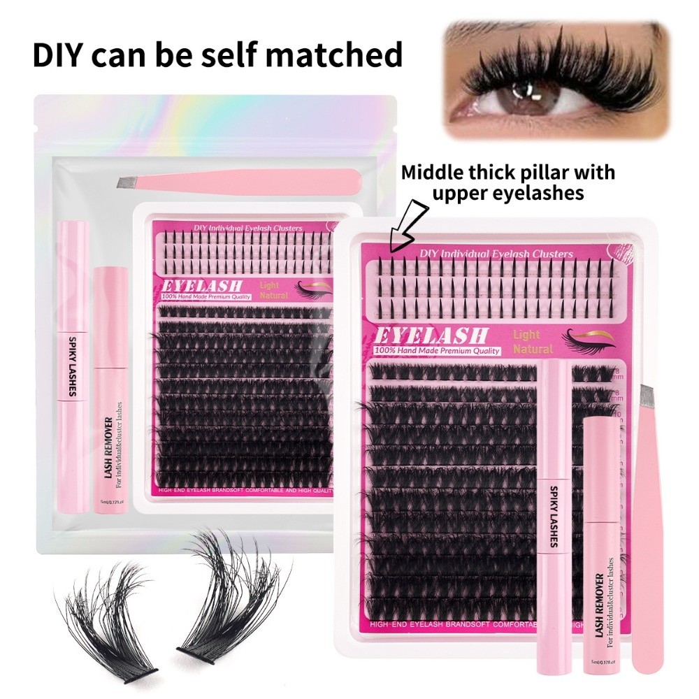 8-18mm Length False Eyelashes  - Eyelash Extension Kits 评论和价格