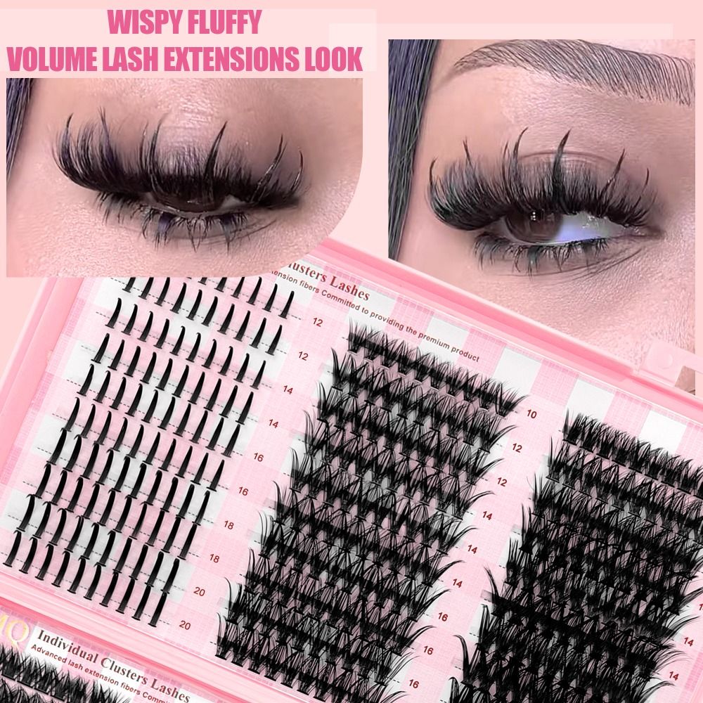 9-16mm Length False Eyelashes  - Eyelash Extension Kits 评论和价格