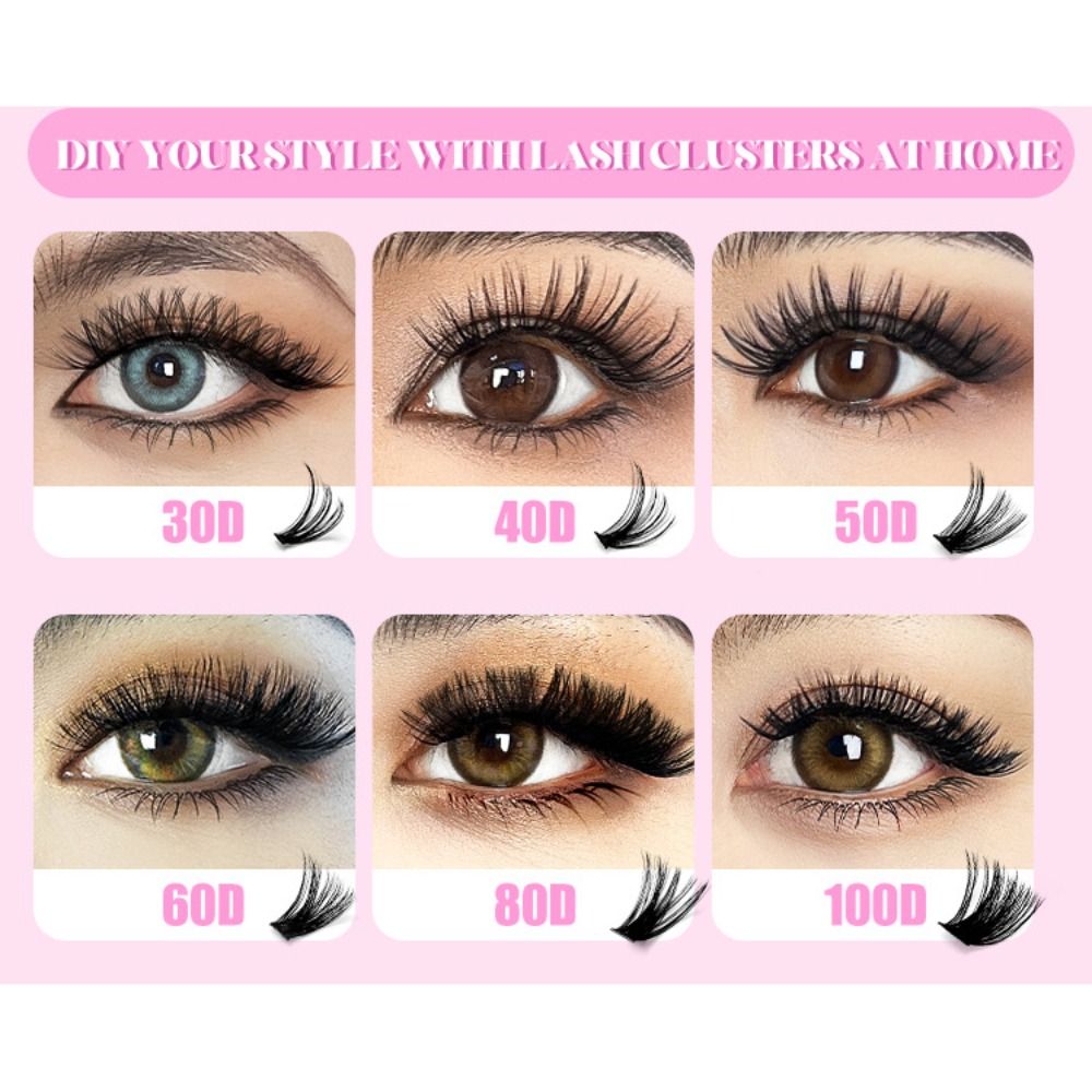 9-16mm Length False Eyelashes  - Eyelash Extension Kits 评论和价格