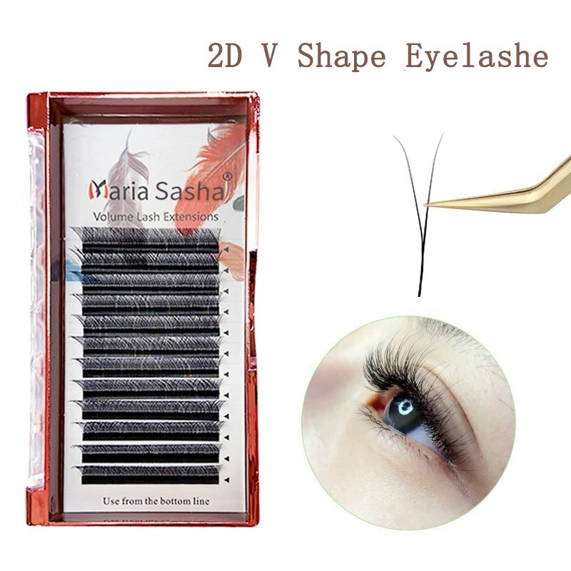 MARIA 2D Y Shape Eyelashes Han - Eyelash Extension Yy 评论和价格