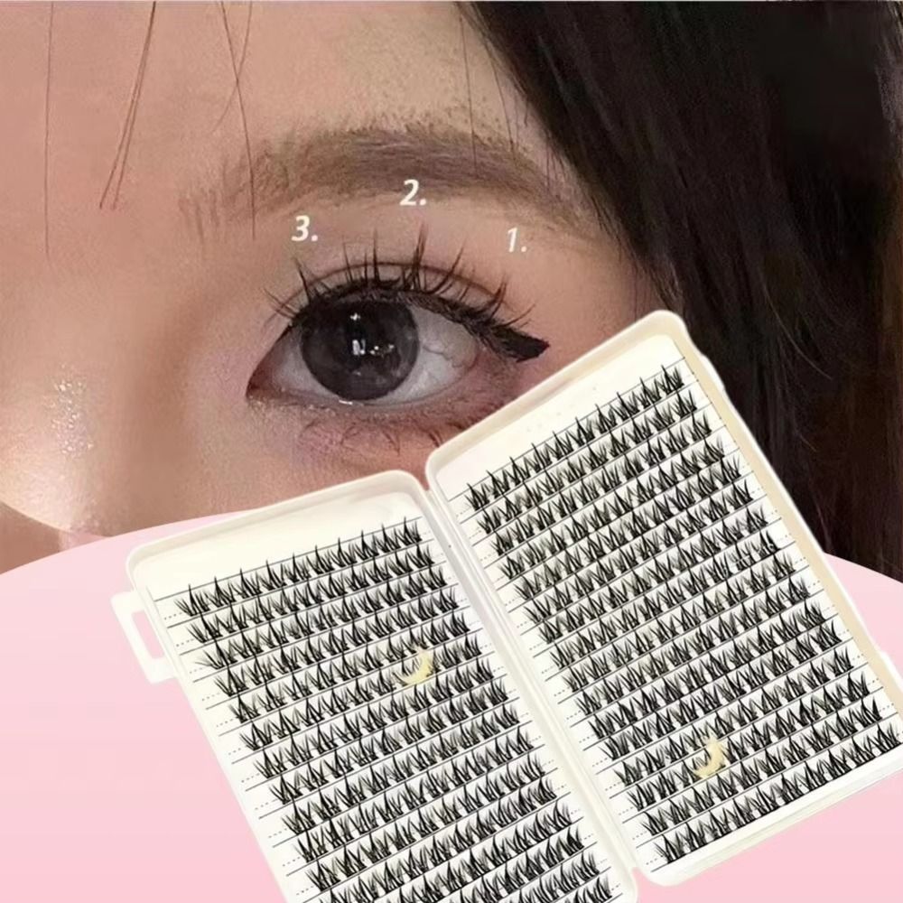 Natural Look False Eyelashes W - Eyelash Extension Kits 评论和价格