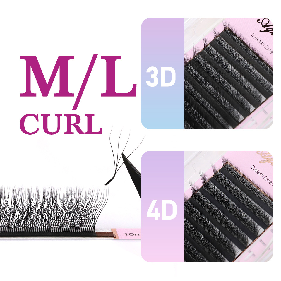 L M (LU ) Curl W Shape Eyelash - Eyelash Extension Yy 评论和价格
